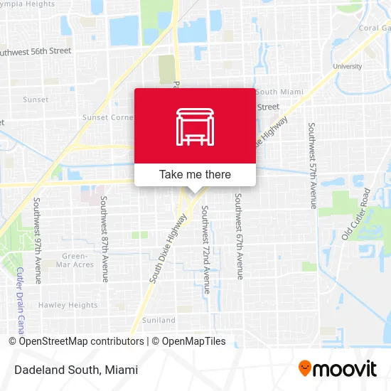 Dadeland South map