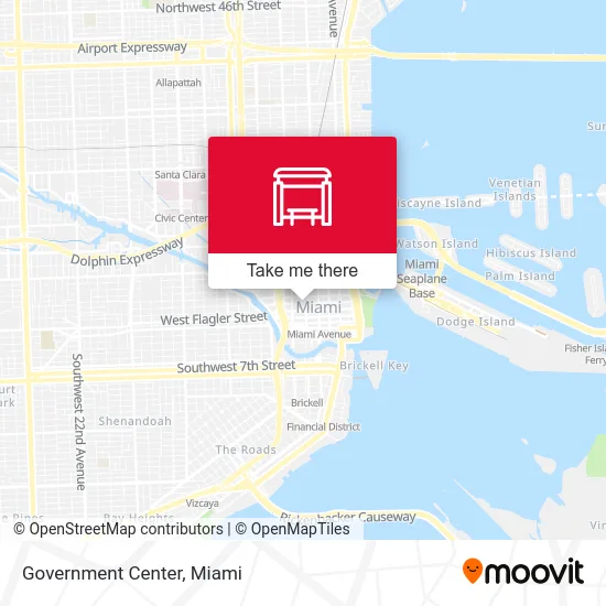 Government Center map