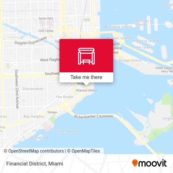 Financial District map