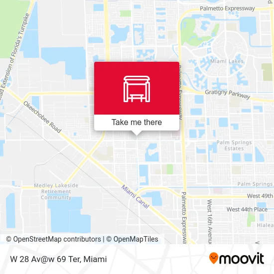 W 28 Av@w 69 Ter map