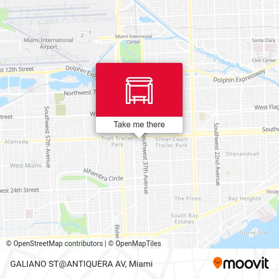 Mapa de GALIANO ST@ANTIQUERA AV