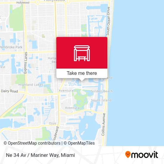 Ne 34 Av / Mariner Way map