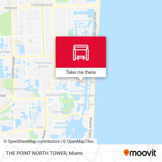 THE POINT NORTH TOWER map