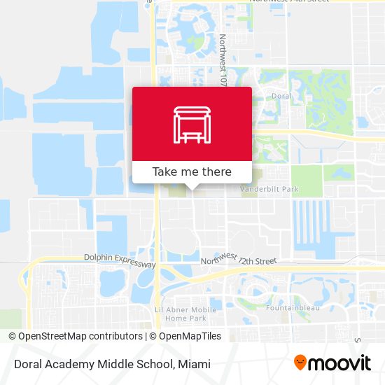 Doral Academy Middle School map
