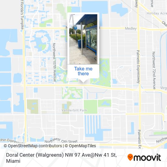 Doral Center (Walgreens) NW 97 Ave@Nw 41 St map