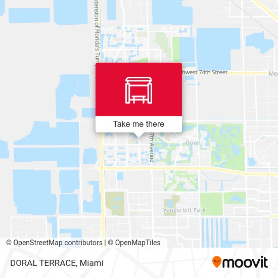 DORAL TERRACE map