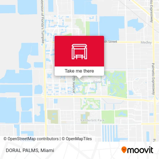 DORAL PALMS map