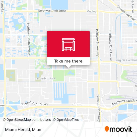 Miami Herald map