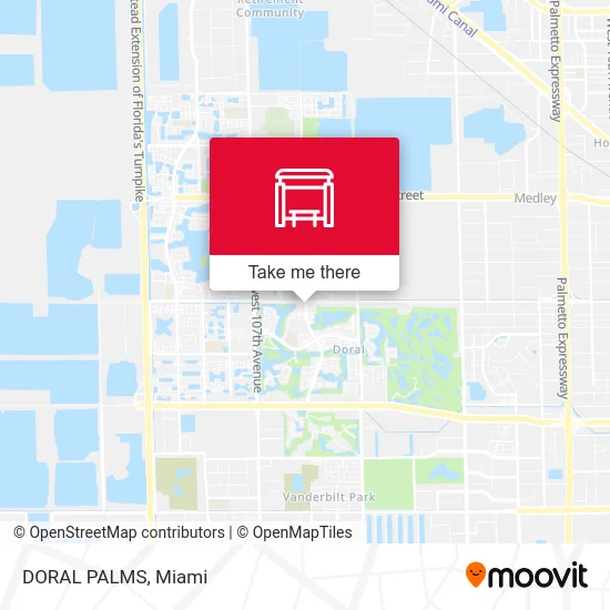 DORAL PALMS map