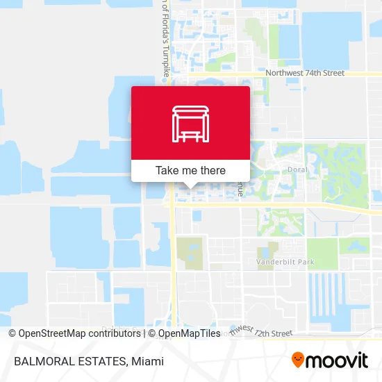 BALMORAL ESTATES map