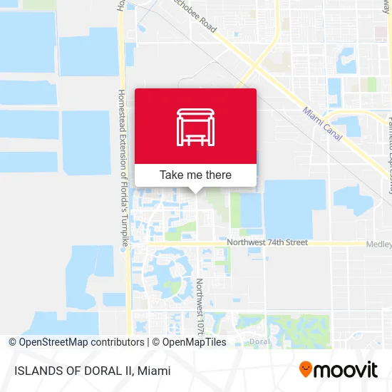 ISLANDS OF DORAL II map