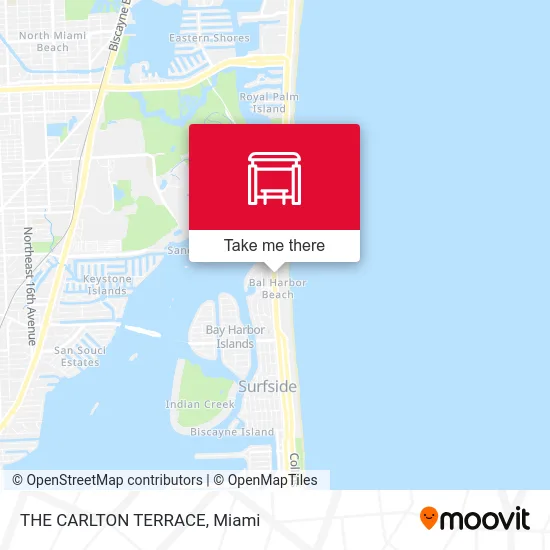 THE CARLTON TERRACE map
