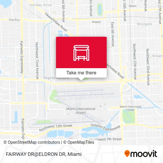FAIRWAY DR@ELDRON DR map