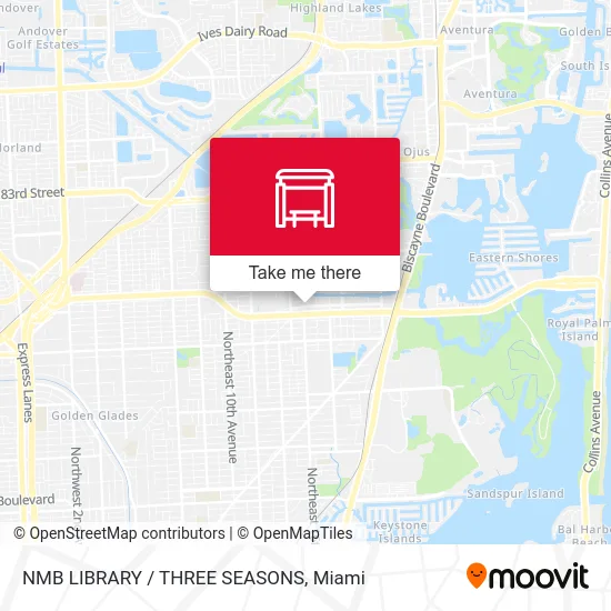NMB LIBRARY / THREE SEASONS map