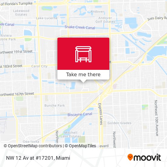 NW 12 Av at #17201 map