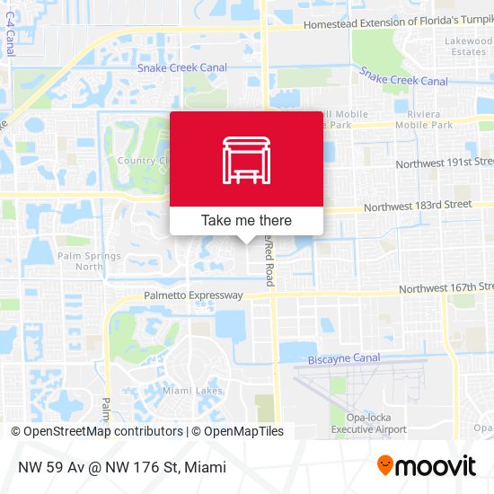 NW 59 Av @ NW 176 St map