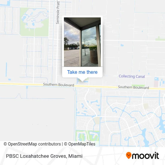 PBSC Loxahatchee Groves map