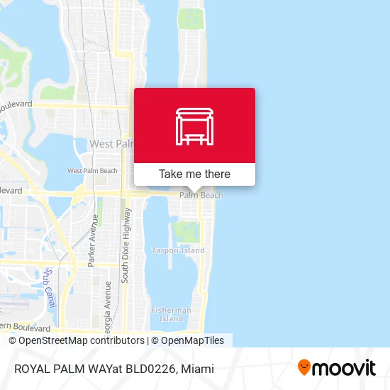 Mapa de ROYAL PALM WAYat BLD0226