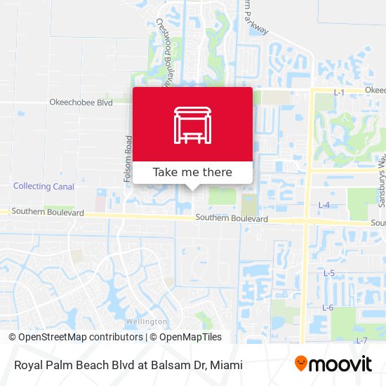 Mapa de Royal Palm Beach Blvd at Balsam Dr