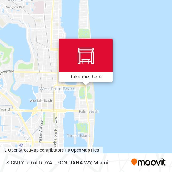 S Cnty Rd at Royal Ponciana Wy map