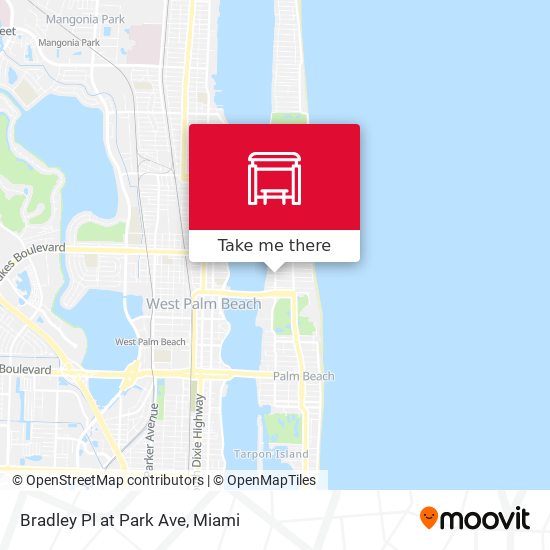 Mapa de Bradley Pl at Park Ave