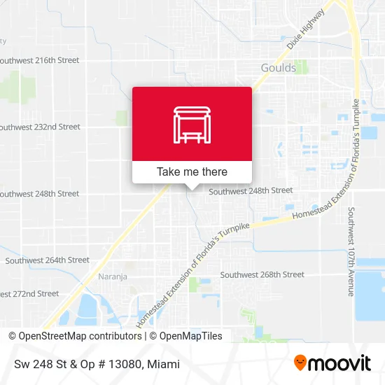 Sw 248 St & Op # 13080 map