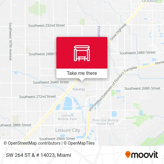 SW 264 ST & # 14023 map