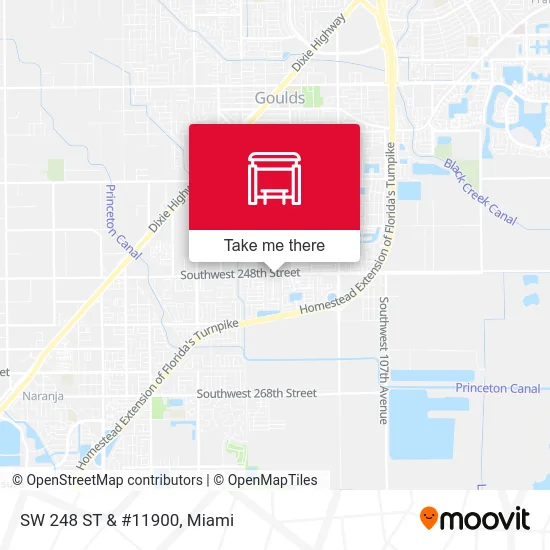 SW 248 ST & #11900 map