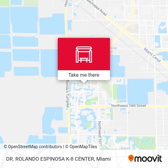 DR. ROLANDO ESPINOSA K-8 CENTER map