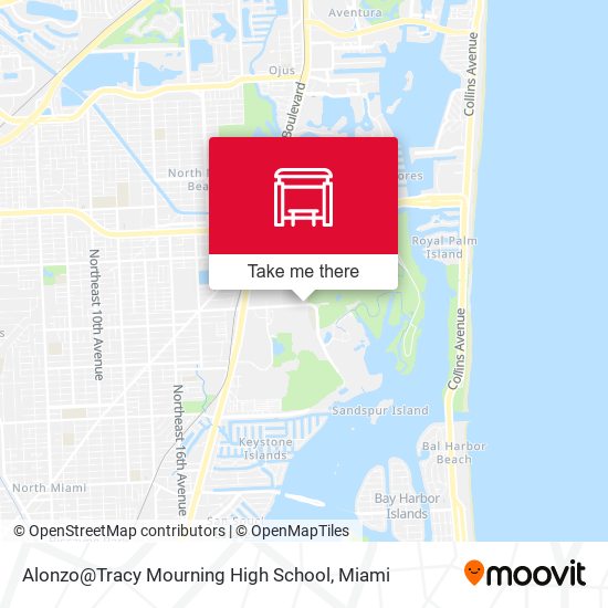 Alonzo@Tracy Mourning High School map