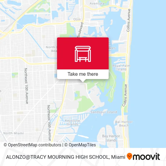 Mapa de ALONZO@TRACY MOURNING HIGH SCHOOL