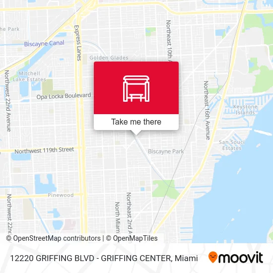 12220 Griffing Blvd - Griffing Center map