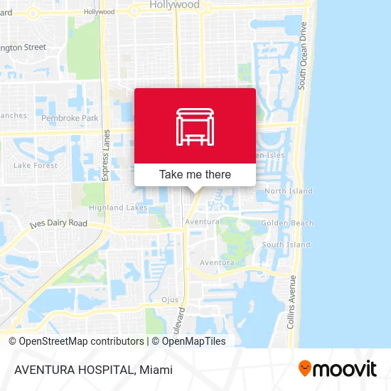 Mapa de AVENTURA HOSPITAL