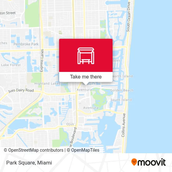 Park Square map