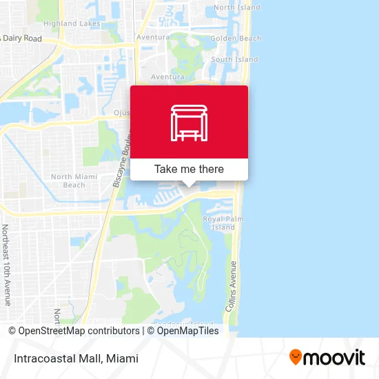 Intracoastal Mall map