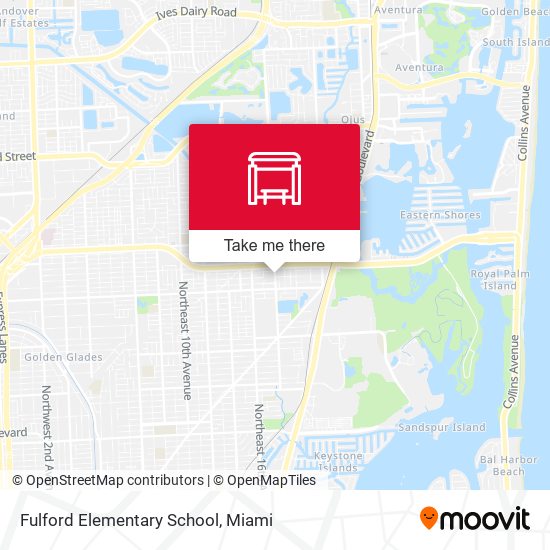 Fulford Elementary School map