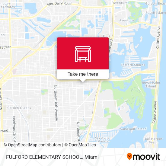 Fulford Elementary School map