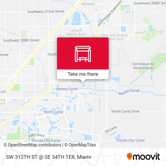 SW 312TH ST @ SE 34TH TER map