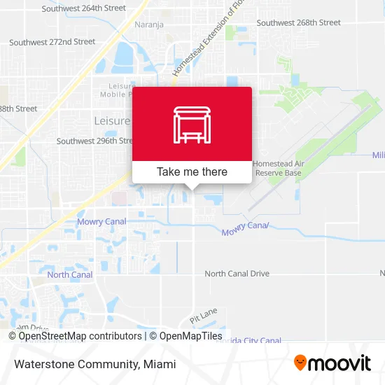 Waterstone Community map