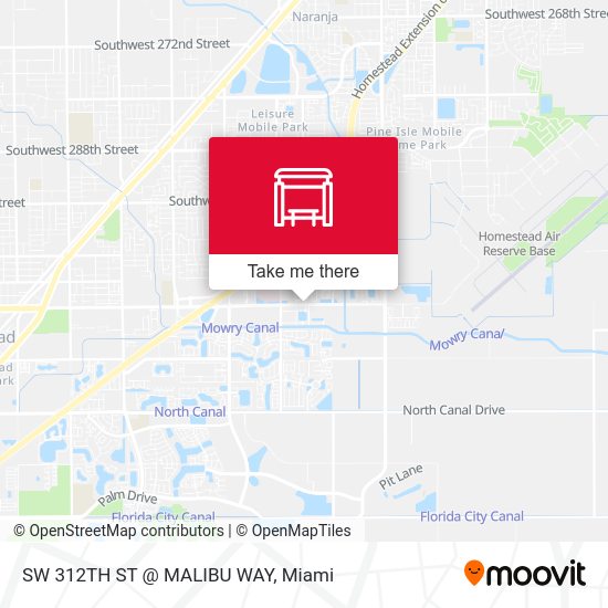 SW 312TH ST @ MALIBU WAY map