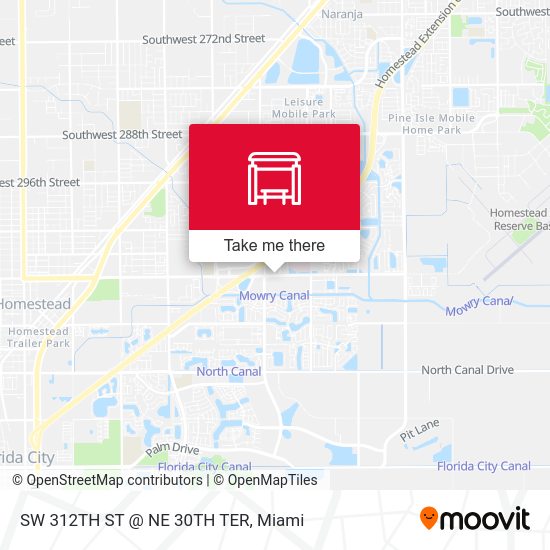 SW 312TH ST @ NE 30TH TER map