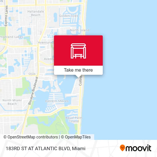 Mapa de 183RD ST AT ATLANTIC BLVD