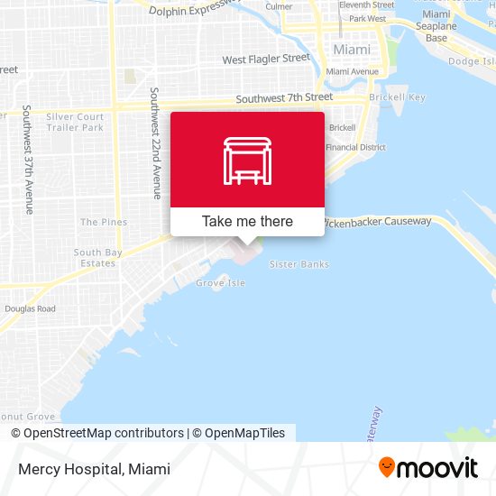 Mapa de Mercy Hospital
