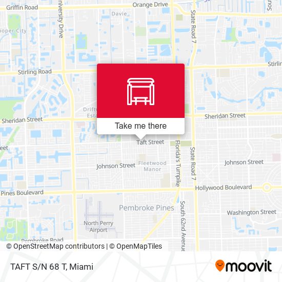 TAFT S/N 68 T map