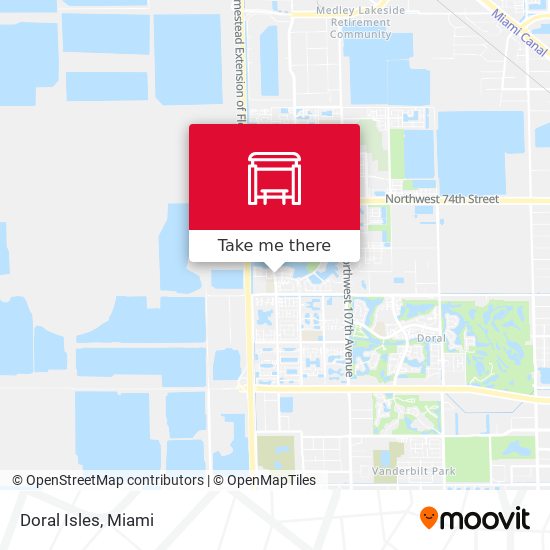 Doral Isles map