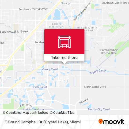 Mapa de E-Bound Campbell Dr (Crystal Lake)