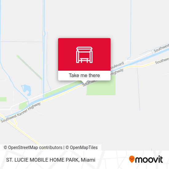 ST. LUCIE MOBILE HOME PARK map