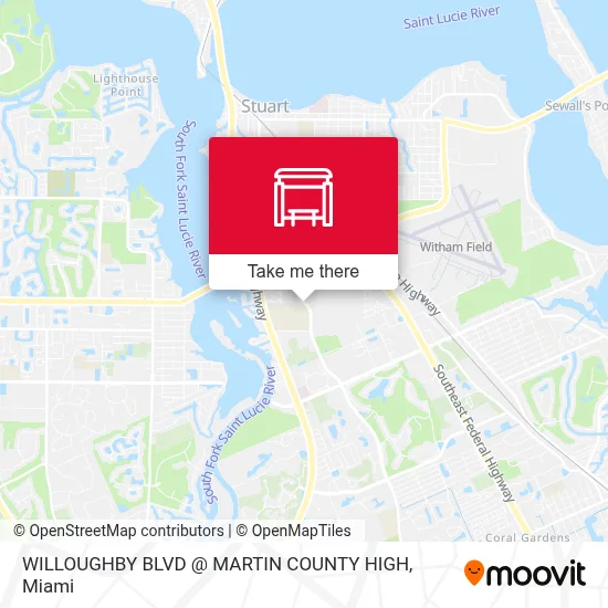 WILLOUGHBY BLVD @ MARTIN COUNTY HIGH map