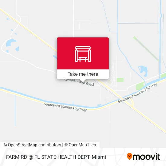 FARM RD @ FL STATE HEALTH DEPT map