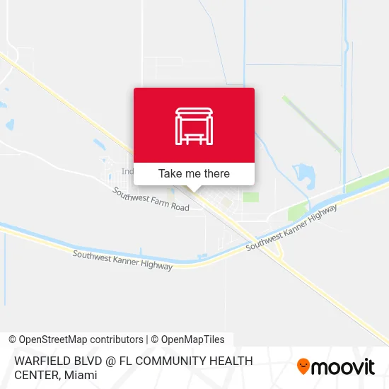 WARFIELD BLVD @ FL COMMUNITY HEALTH CENTER map